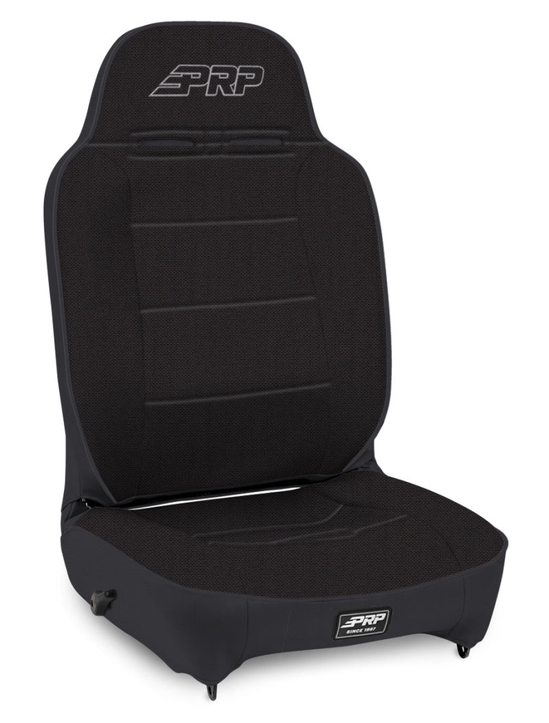 PRP Seats PRP Enduro High Back Reclining Suspension Seat (Driver Side) - All Black A13011044-50 A13011044-50 Photo - Primary