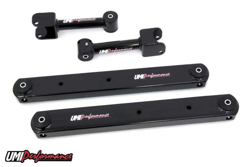 UMI Performance 78-88 GM G-Body Rear Control Arm Kit Fully Boxed Lowers 302116-B 302116-B Photo - Primary