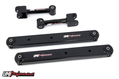 UMI Performance 78-88 GM G-Body Rear Control Arm Kit Fully Boxed Lowers 302116-B 302116-B Photo - Primary