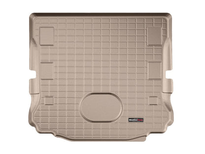 WeatherTech 2015+ Jeep Wrangler Cargo Liner - Tan (Works w/Alpine Premium 9-Speakers) 411055 411055 Photo - Unmounted