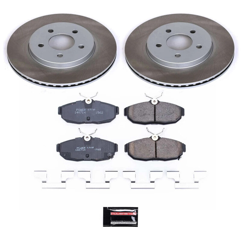 PowerStop Power Stop 2012 Ford Mustang Rear Semi-Coated Rotor Kit SC5941 SC5941 Photo - Primary