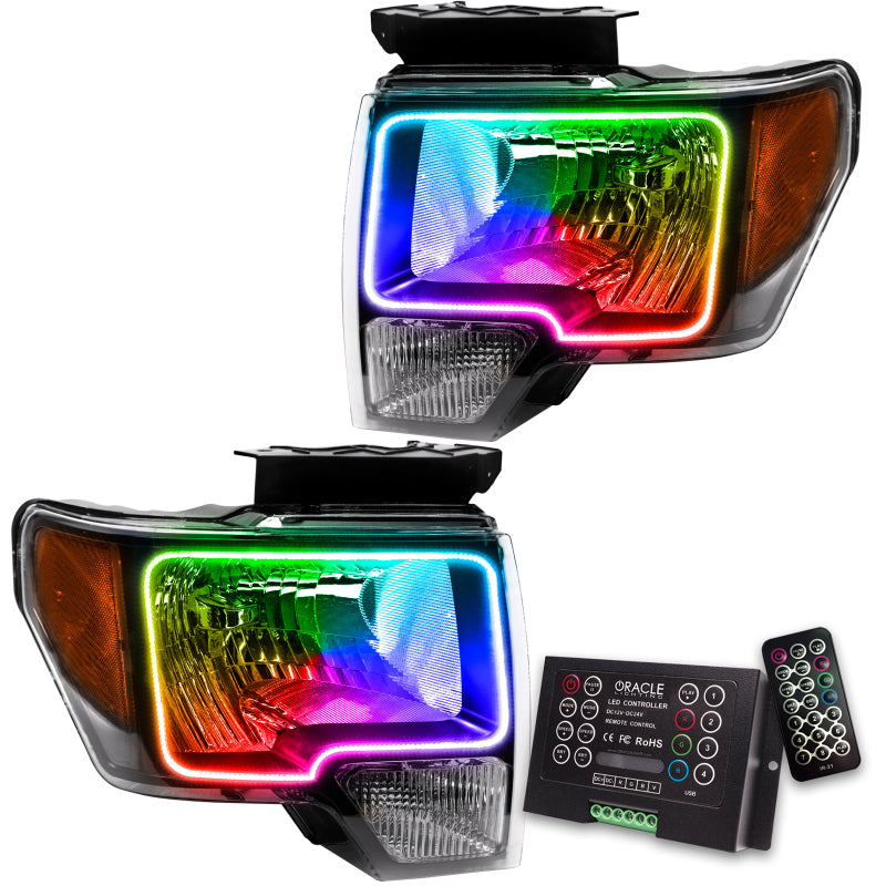 ORACLE Lighting Oracle 09-14 Ford F-150 LED HL - ColorSHIFT w/ 2.0 Controller 7187-333 7187-333 Photo - Primary