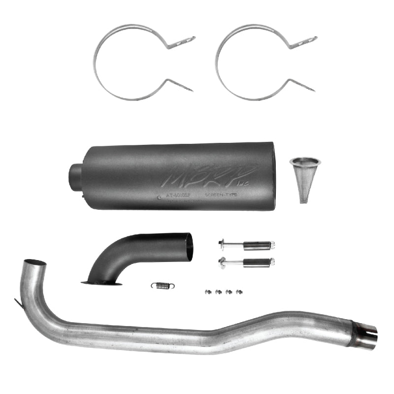 MBRP 06-14 Honda TRX 680FA/FGA Slip-On Exhaust System w/Performance Muffler AT-8108P AT-8108P Photo - Primary