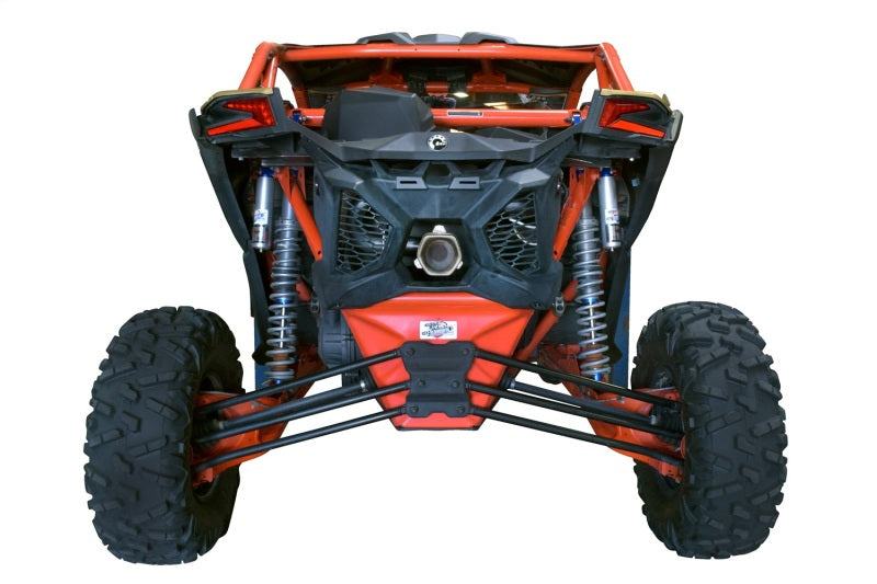 Gibson 17-20 Can-Am Maverick X3 Turbo Base 2.5in Single Exhaust - Stainless 98031 98031 Photo - Mounted