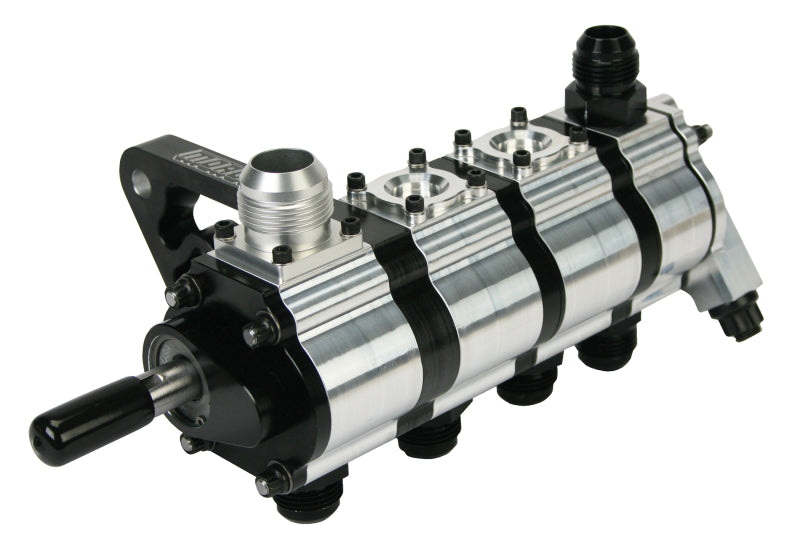 Moroso T3 Series 4 Stage Dry Sump Oil Pump - Tri-Lobe - Left Side - 1.200 Pressure 22344 22344 Photo - Primary