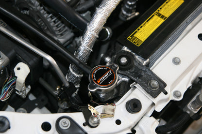 Mishimoto Aluminum Racing Radiator 05-10 Scion tC Manual Transmission MMRAD-TC-05 Photo - Mounted