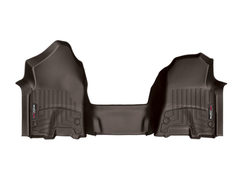 WeatherTech 2019+ Dodge Ram 1500 Crew Cab/Quad Cab w/1st Row Bench Seats Front FloorLiner - Cocoa 4714301 4714301 Photo - Unmounted
