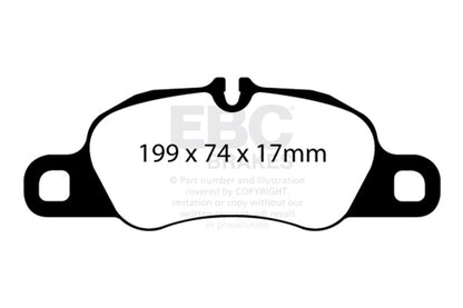 EBC Disc Brake Pad Set DP42057R Photo - Primary