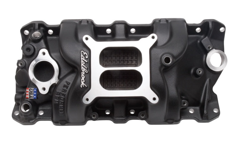 Edelbrock Performer RPM Manifold Black 71013 Photo - Primary