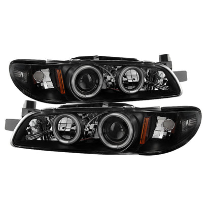 Spyder Pontiac Grand Prix 97-03 Projector Headlights CCFL Halo Blk Low H1 PRO-YD-PGP97-1PC-CCFL-BK 5011695 5011695 Photo - Primary