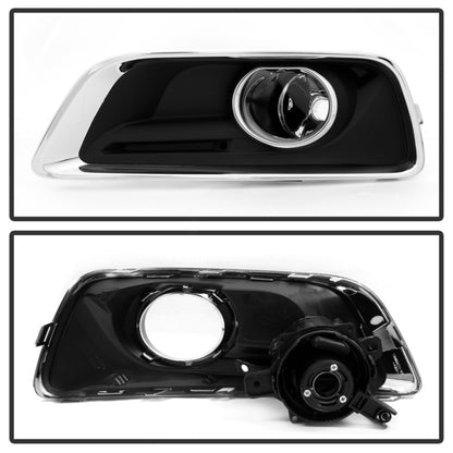 Spyder Chevy Malibu 2012-2015 OEM Fog Light W/Universal Switch- Clear FL-CMA2012-C 5080271 5080271 User 1