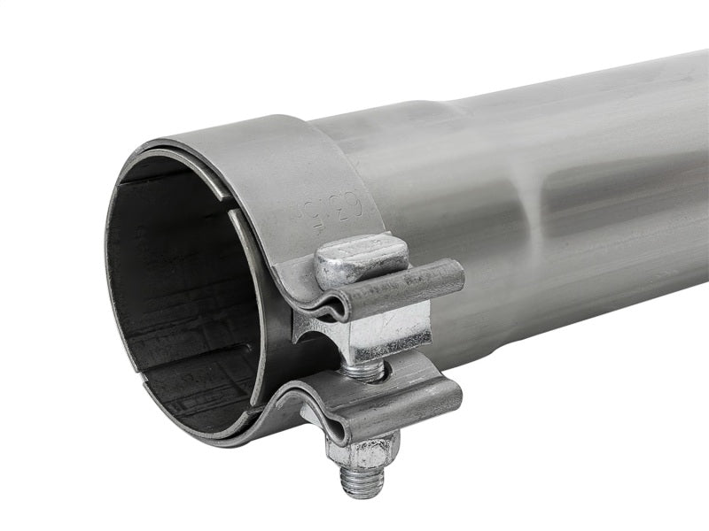 aFe Muffler Delete - MACH Force-Xp 409 Stainless Steel Pipe 2-1/2in Inlet 49M00035 Photo - Unmounted