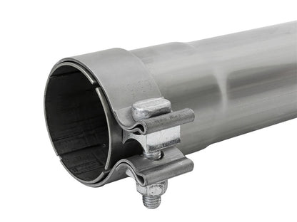 aFe Muffler Delete - MACH Force-Xp 409 Stainless Steel Pipe 2-1/2in Inlet 49M00035 Photo - Unmounted