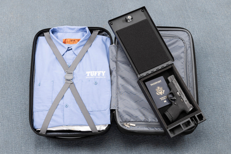 Tuffy Products Tuffy Portable Safe/Large 10Inlx6 1/2Inwx2Int Foam Lined 303-01 303-01 Photo - Close Up