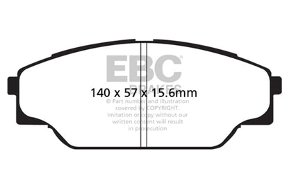 EBC Disc Brake Pad Set DP61713 Photo - Primary