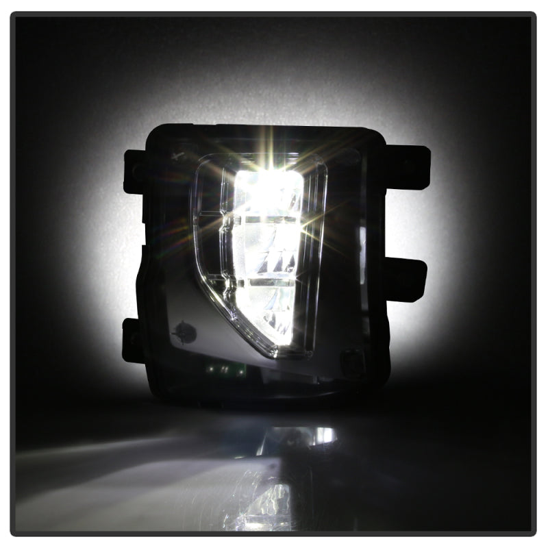 Spyder 16-18 Chevy Silverado 1500 OEM Style Full LED Fog Light w/Switch - Clear (FL-CSIL16-LED-C) 9043215 9043215 User 5