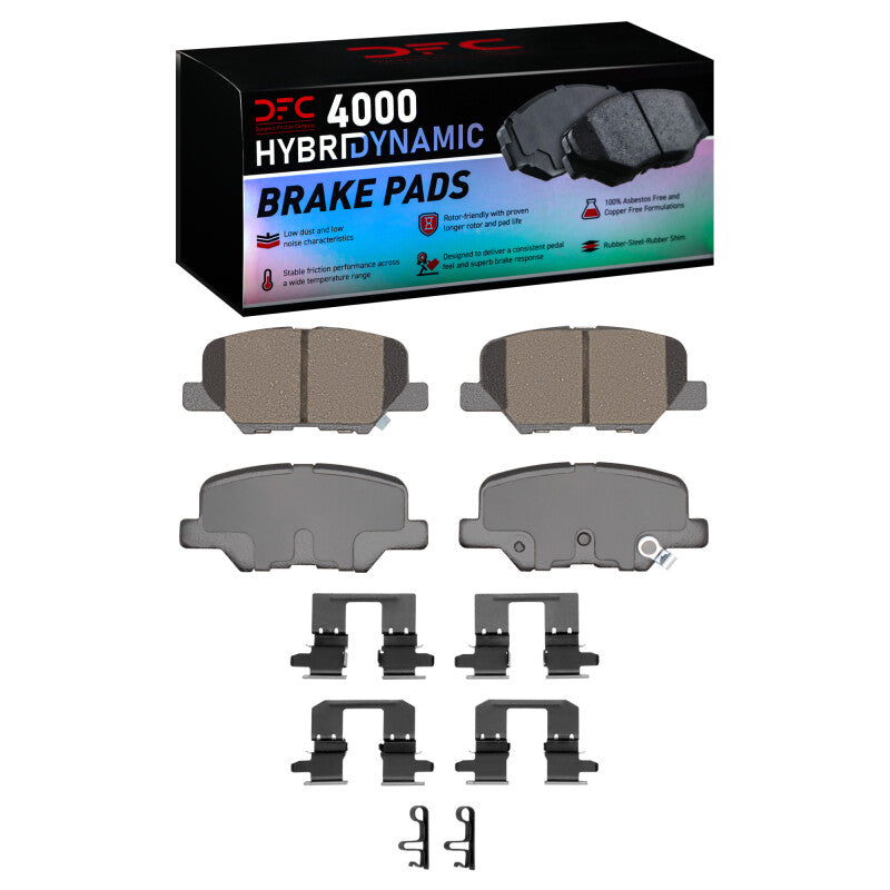 DFC DFC 4000 HybriDynamic Brake Pads Brakes, Rotors & Pads Brake Pads - OE main image