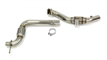 Kooks 2015+ Ford Mustang 2,3L EcoBoost 4 Cylinder 3in SS GREEN Cat Comp Downpipe 11533300 11533300 Photo - Primary