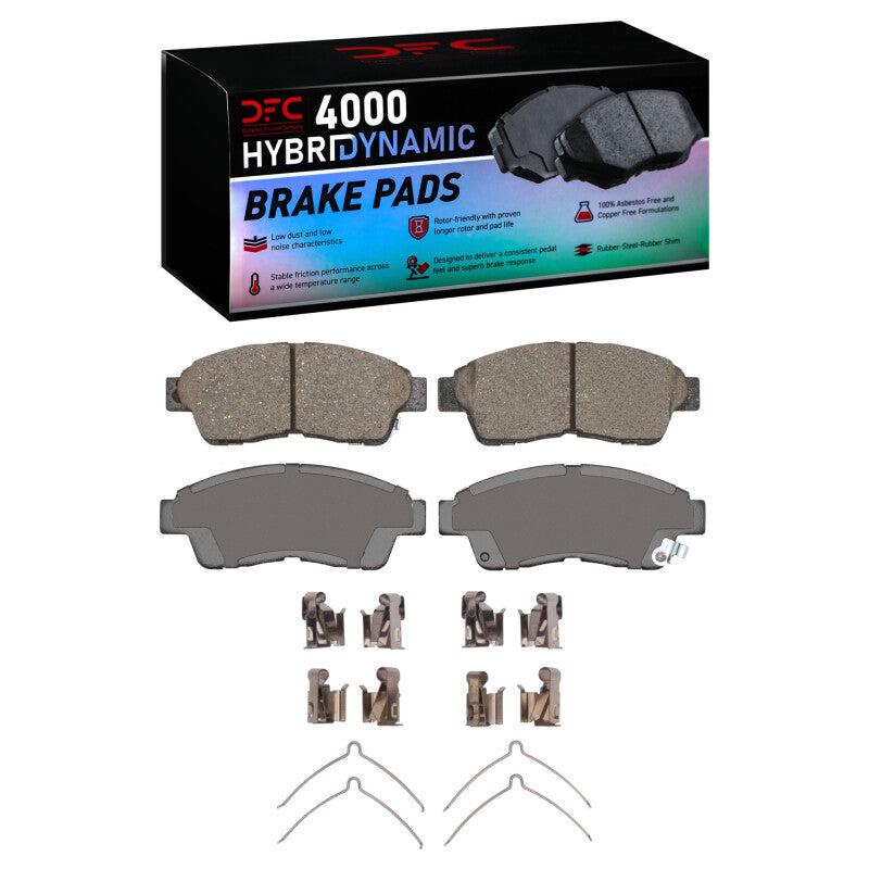 DFC DFC 4000 HybriDynamic Brake Pads Brakes, Rotors & Pads Brake Pads - OE main image
