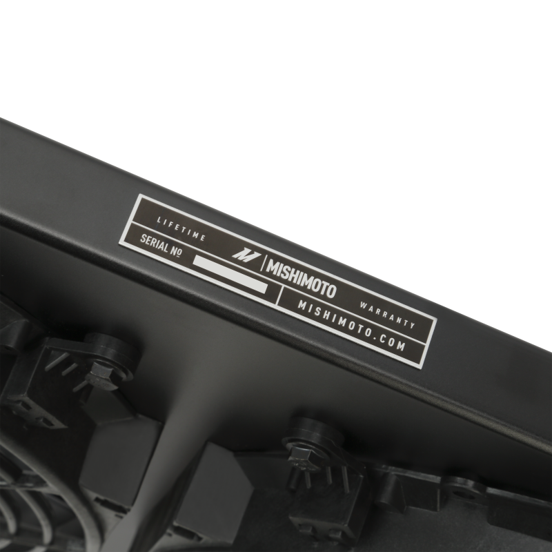 Mishimoto Subaru BRZ / Scion FR-S / Toyota GT86 Plug-N-Play Black Aluminum Fan S MMFS-BRZ-13PBK Photo - Close Up