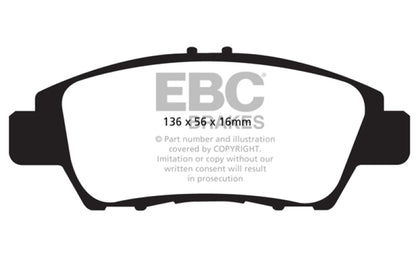 EBC Disc Brake Pad Set UD1394 Photo - Primary