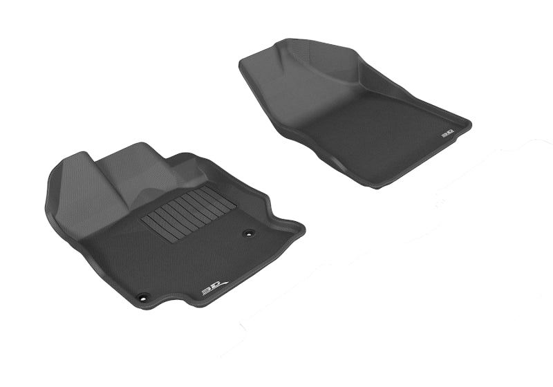 3D MAXpider 2012-2012 Toyota Venza Kagu 1st Row Floormat - Black L1TY13311509 L1TY13311509 Photo - Primary
