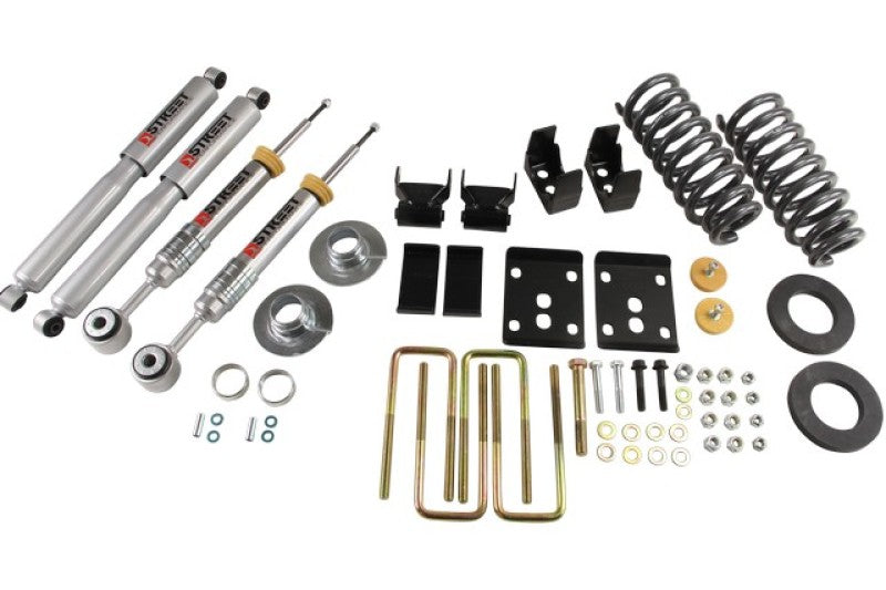 Belltech 09-13 Ford F150 Ext/Quad Cabs 2WD Short Bed Lowering Kit w/SP Shocks 2 979SP Photo - Primary