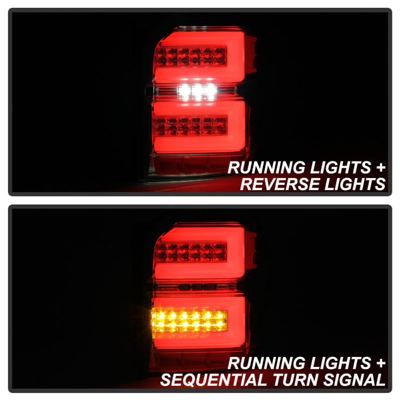 Spyder Toyota 4Runner 10-14 LED Tail Lights - Sequential Turn Signal - Chrome ALT-YD-T4R10-SEQ-C 5087805 5087805 User 6
