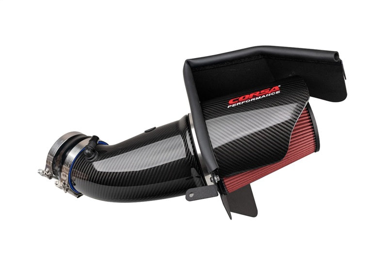 CORSA Performance Corsa 19-21 Dodge Challenger SRT/Hellcat/Redeye/Demon Carbon Fiber Air Intake w/ DryTech 3D No Oil 44004D 44004D Photo - Primary