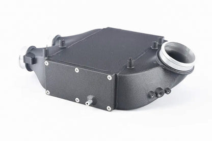 CSF 2014+ BMW M3/M4 (F8X) Top Mount Charge-Air-Cooler - Crinkle Black 8082 8082 Photo - out of package