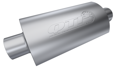 QTP 3in Weld-On 304SS AR3 Muffler 12300 12300 Photo - Primary