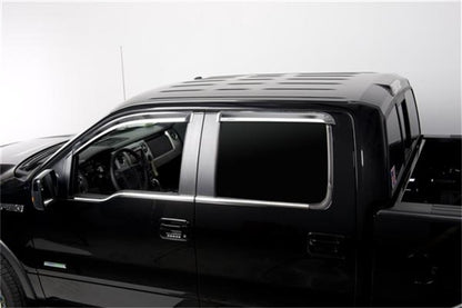 Putco Window Trim Accents - 2009-2014, Ford F150 - Crew Cab 97504 Photo - Mounted