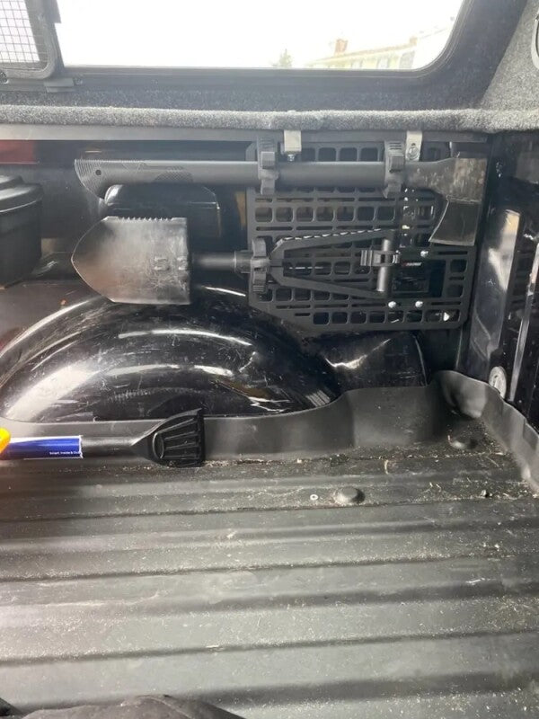 BuiltRight Industries 09-14 Ford F-150 / Raptor Front Driver/Passenger Bedside Rack Panel 102025 102025 Photo - lifestyle view