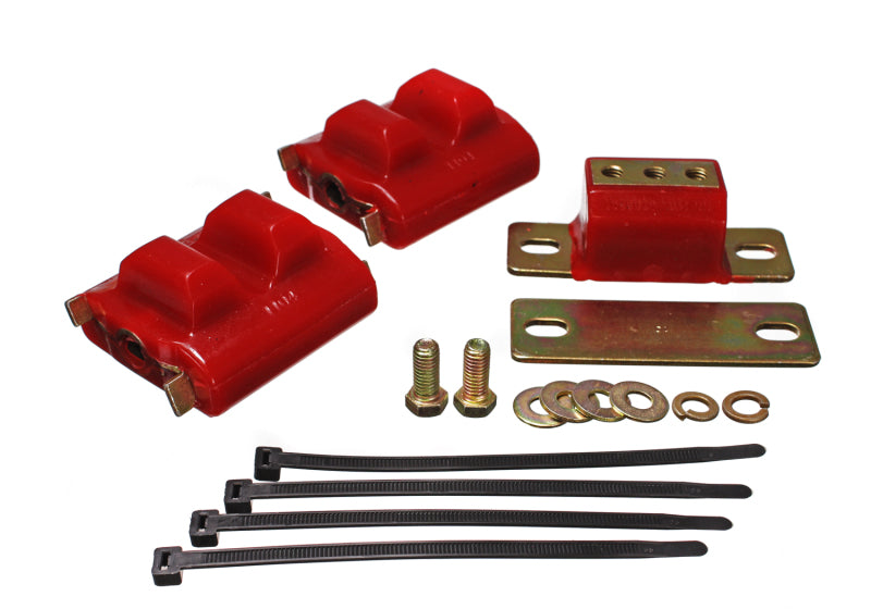 Energy Suspension Motor And Transmission Mount Red Chevrolet Camaro All 1973-1979 3.1130R Photo - Primary