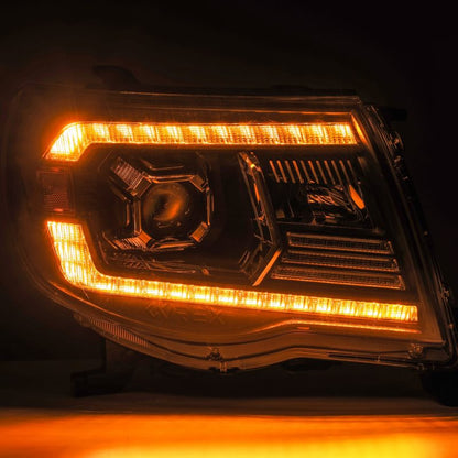 AlphaRex 05-11 Toyota Tacoma LUXX LED Projector Headlights Plank Style Black w/Activ Light and DRL 880741 880741 User 3