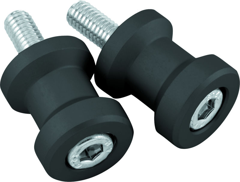 BikeMaster Alum Spool Kit H/D - 8mm - Black 151624 151624 Photo - Primary