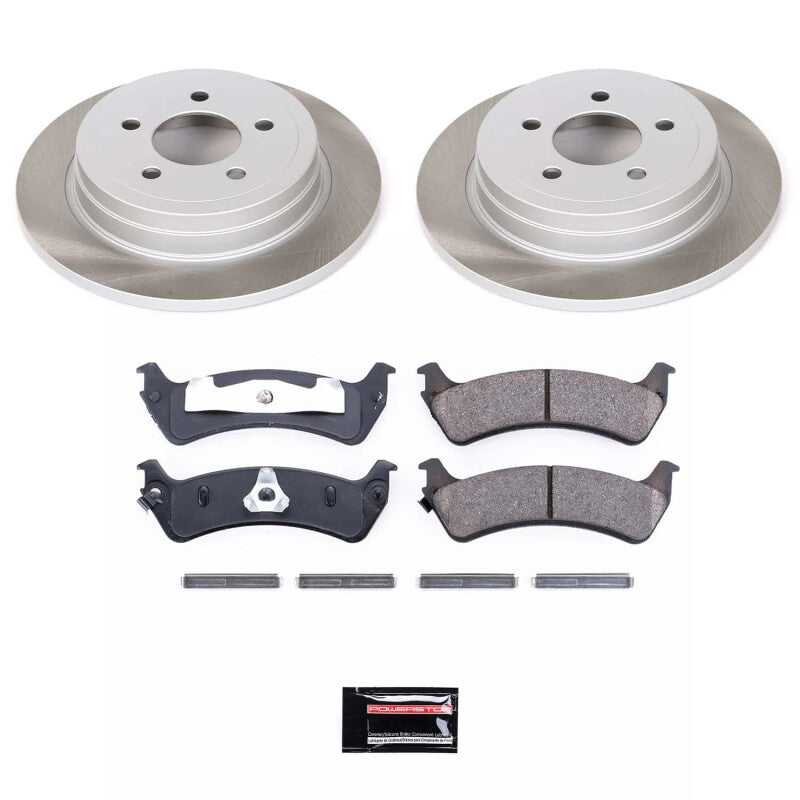 PowerStop Power Stop 2003 Ford Explorer Sport Rear Semi-Coated Rotor Kit SC1770 SC1770 Photo - Primary