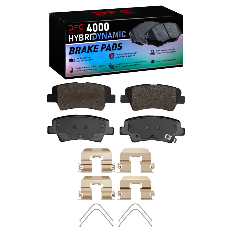 DFC DFC 4000 HybriDynamic Brake Pads Brakes, Rotors & Pads Brake Pads - OE main image
