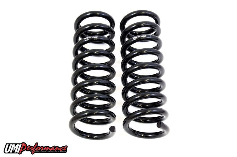 Umi Performance 64-72 GM A-Body Front 1in Lowering Springs UMI4050F 4050F Photo - Primary