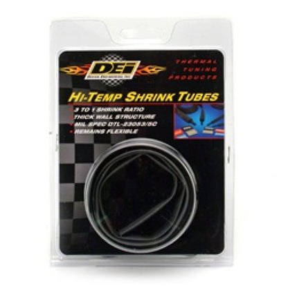 DEI Hi-Temp Shrink Tube 18mm x 4ft - Black 10834 10834 Photo - in package