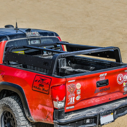 Westin 05-21 Toyota Tacoma 5ft Bed Overland Cargo Rack - Textured Black 51-10015 51-10015 Photo - Mounted