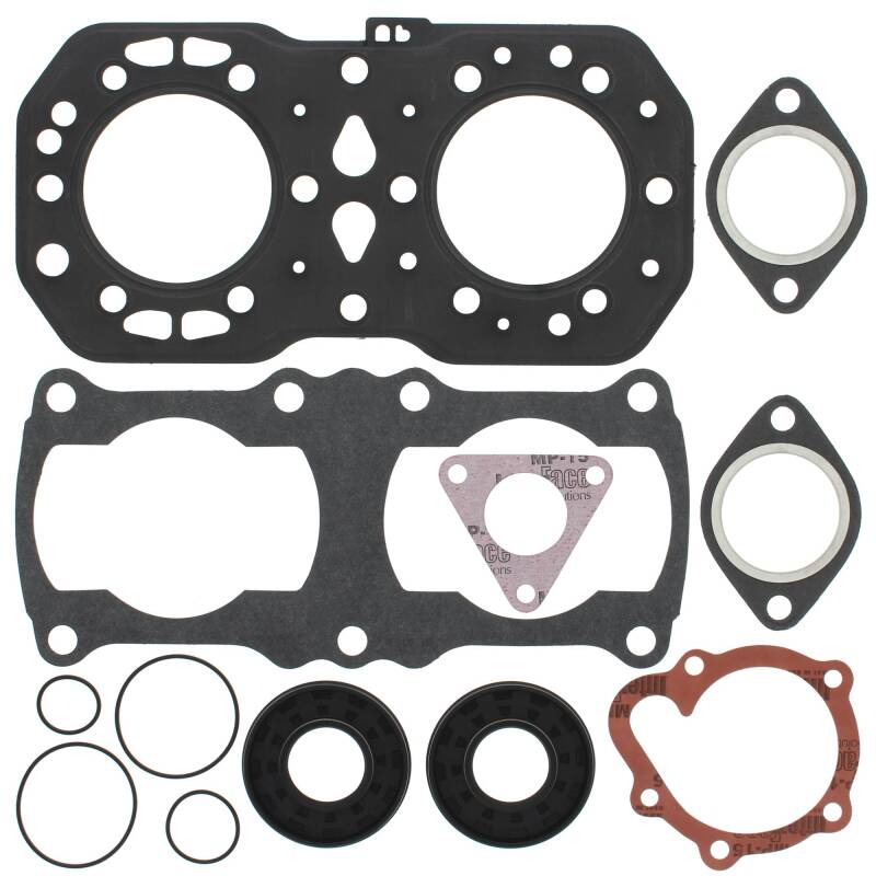 Vertex Pistons Vertex Gaskets 96-97 Polaris 440 Indy Complete Gasket Kit w/ Oil Seals 711187 711187 Photo - Primary