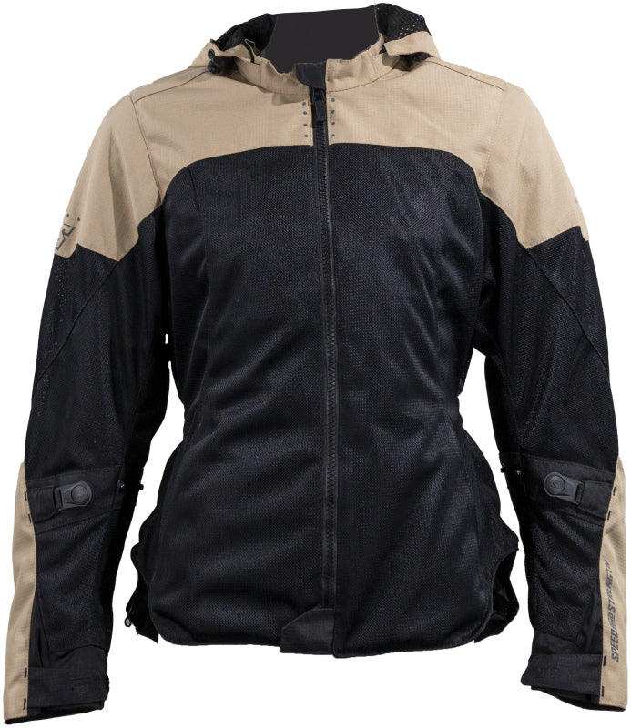 Speed and Strength Starstruck Mesh Jacket Trench Tan/Black Womens - XL 609928 609928 User 1