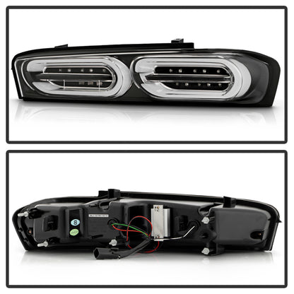 Spyder Chevy Camaro 16-18 Halogen LED Tail Lights Black ALT-YD-CCAM16HAL-SEQ-BK 5087218 5087218 User 1