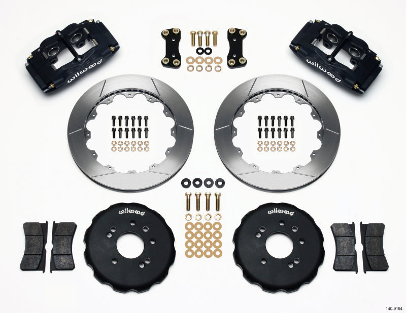 Wilwood FSLI4 Front Hat Kit, 13.00", Nissan 240SX 06KJV 140-9194 Photo - Primary