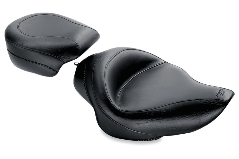 Mustang Motorcycle Mustang 04-21 Harley Sportster 3.3 Gallon Standard Touring Solo Seat - Black 76157 76157 Photo - Primary