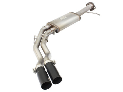 aFe Cat Back Exhaust Black - Ford F-150 10-14 49-43071-B Photo - Primary