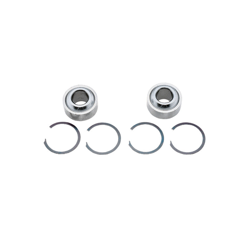 QA1 SIB Series Bearing Kit w/Snap Rings - .500in ID x .625in Wide - Heat Treated Chrome Plated S.S. SIB8-101PK SIB8-101PK Photo - Primary