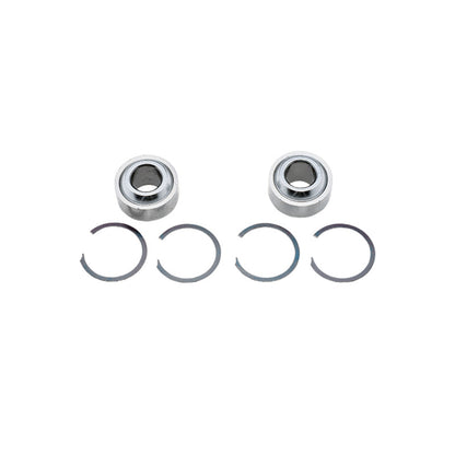 QA1 SIB Series Bearing Kit w/Snap Rings - .500in ID x .625in Wide - Heat Treated Chrome Plated S.S. SIB8-101PK SIB8-101PK Photo - Primary