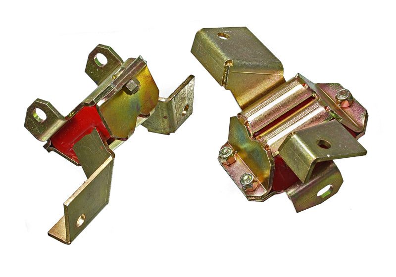 Energy Suspension Early Ford/Mercury Motor Mount Set Red 4.1135R Photo - Primary